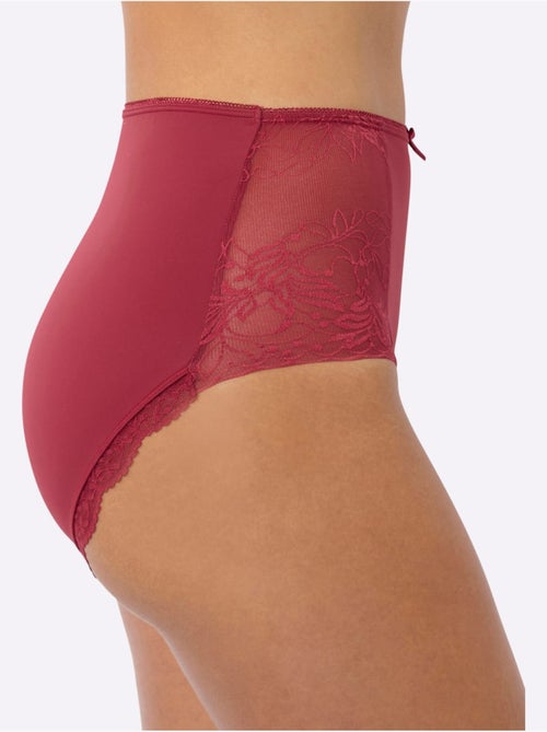 Lot de 2 - Slip Taille Haute - Taille Standard - Witt - Kiabi Lot de 2 - Slip Taille Haute - Taille Standard - Witt - Kiabi