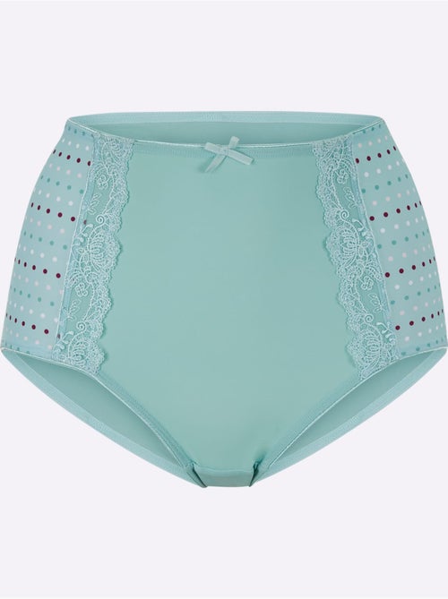 Lot de 2  - Slip Taille Haute - Taille Standard - Witt - Kiabi
