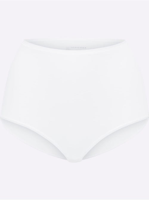 Lot de 2 - slip taille haute jersey fin - taille standard - witt - Kiabi Lot de 2 - slip taille haute jersey fin - taille standard - witt - Kiabi