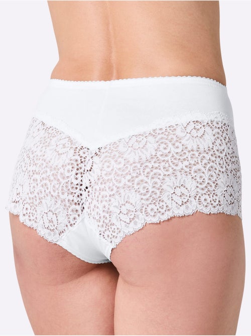Lot de 2  - Slip Taille Haute Jersey Fin - Taille Standard - Witt - Kiabi