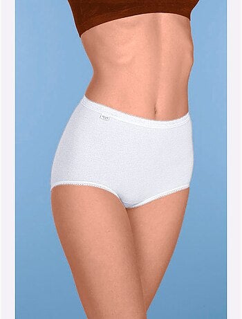 Lot de 2 - Slip Taille Haute Jersey Fin - Taille Standard - Witt