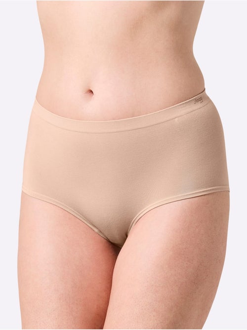 Lot de 2  - Slip Taille Haute Jersey Fin - Taille Standard - Witt - Kiabi