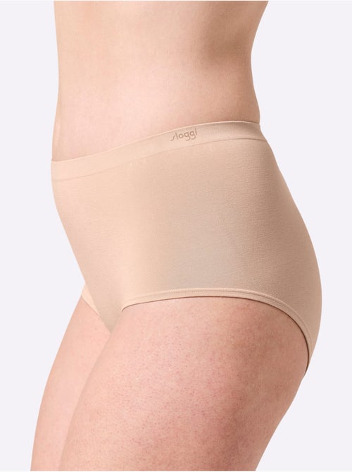 Lot de 2  - Slip Taille Haute Jersey Fin - Taille Standard - Witt - Kiabi