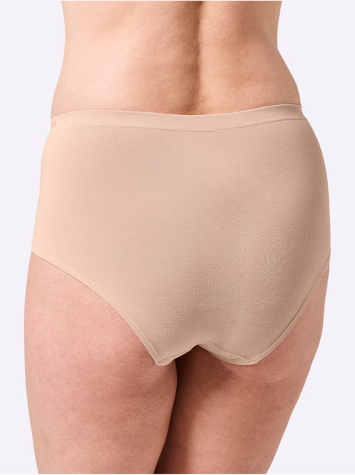Lot de 2  - Slip Taille Haute Jersey Fin - Taille Standard - Witt - Kiabi