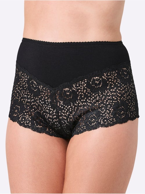 Lot de 2  - Slip Taille Haute Jersey Fin - Taille Standard - Witt - Kiabi