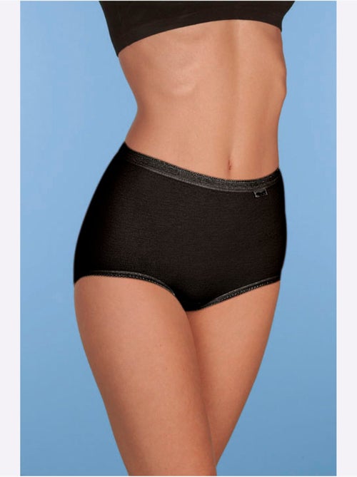 Lot de 2 - Slip Taille Haute Jersey Fin - Taille Standard - Witt - Kiabi Lot de 2 - Slip Taille Haute Jersey Fin - Taille Standard - Witt - Kiabi