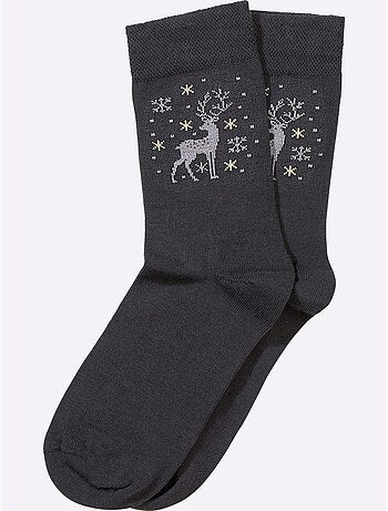 Lot de 2 - Socquettes Pour Dames Qualité Coton - Taille Standard - Witt