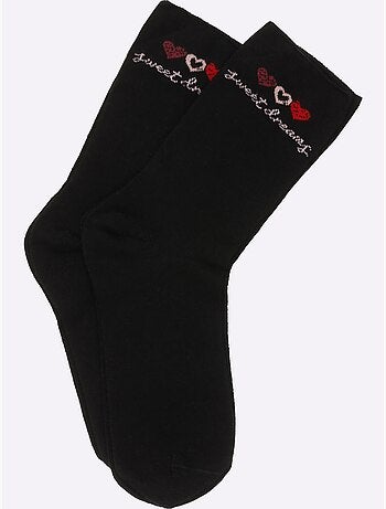 Lot de 2 - Socquettes Pour Dames Qualité Coton - Taille Standard - Witt