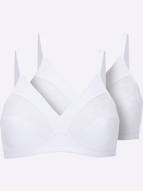 Lot de 2  - Soutien-gorge - Witt - Kiabi