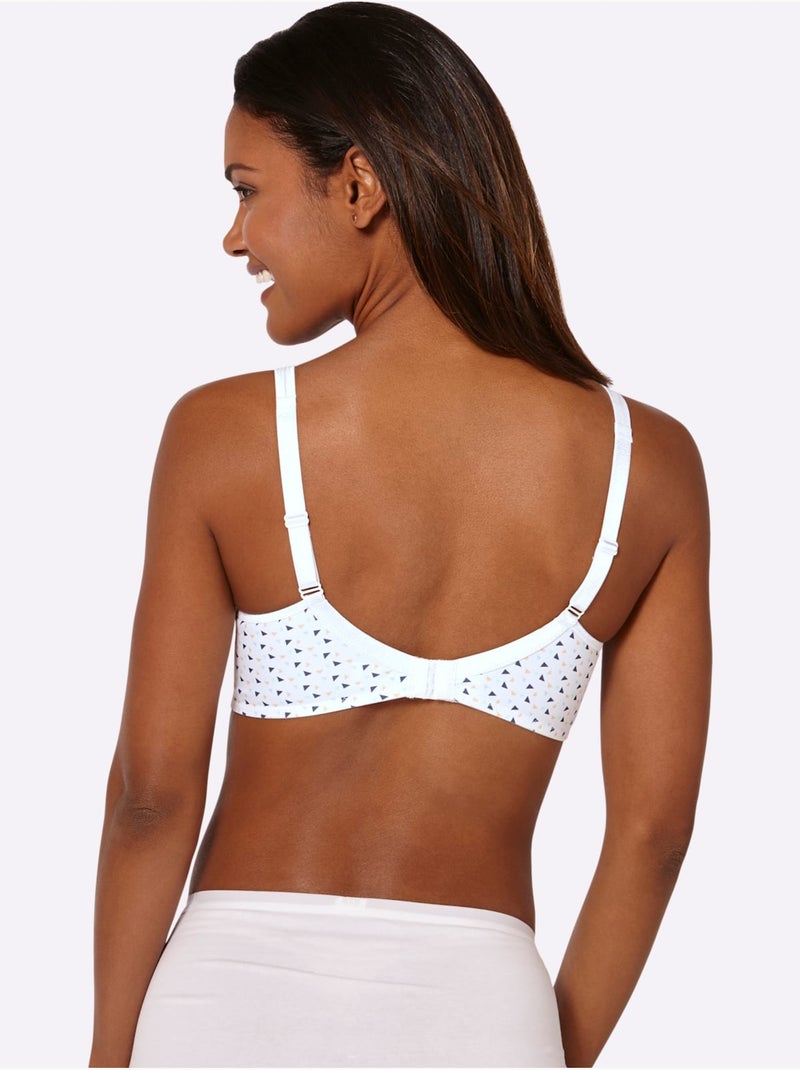 Lot de 2  - Soutien-gorge à Armatures - Witt Blanc - Kiabi