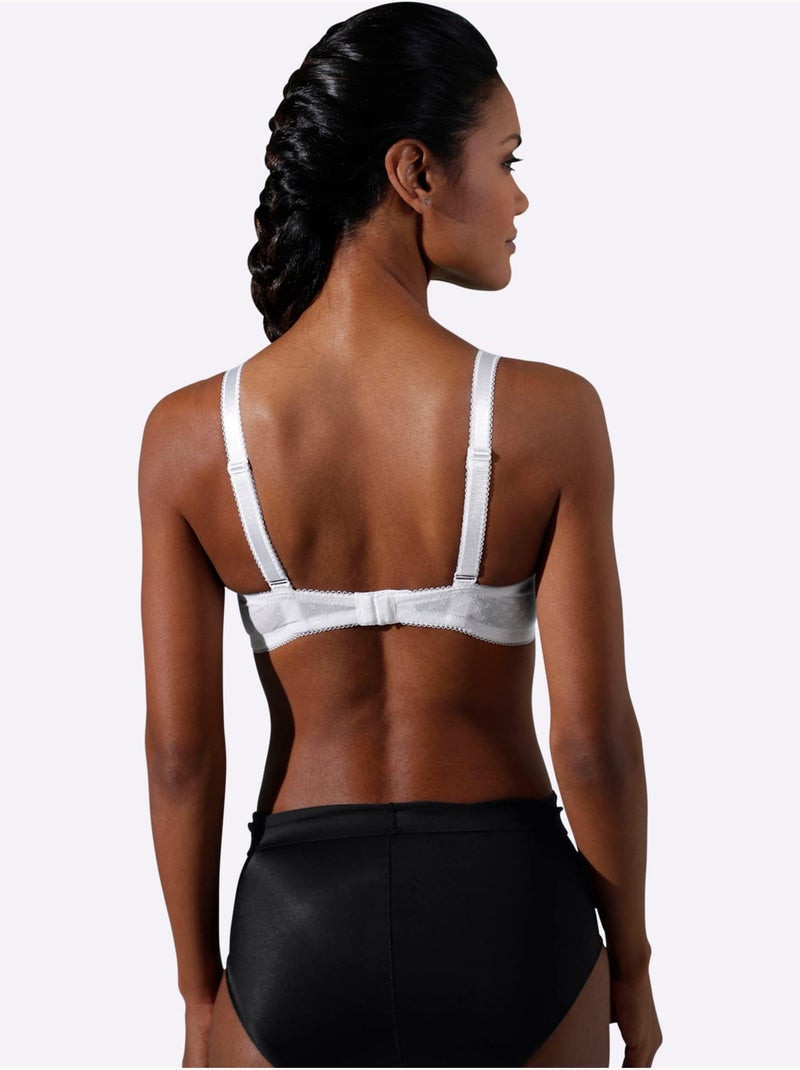 Lot de 2  - Soutien-gorge à Coques Sans Armatures - Witt Blanc - Kiabi