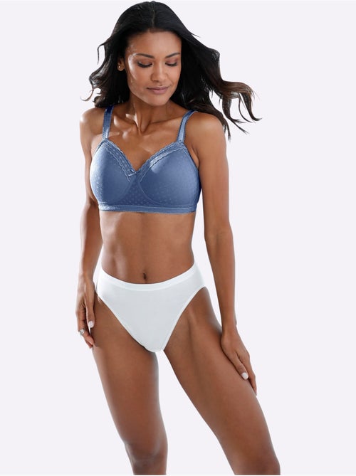 Lot de 2 - Soutien-gorge à Coques Sans Armatures - Witt - Kiabi Lot de 2 - Soutien-gorge à Coques Sans Armatures - Witt - Kiabi