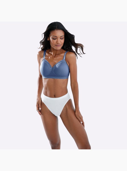 Lot de 2 - soutien-gorge à coques sans armatures - witt - Kiabi Lot de 2 - soutien-gorge à coques sans armatures - witt - Kiabi