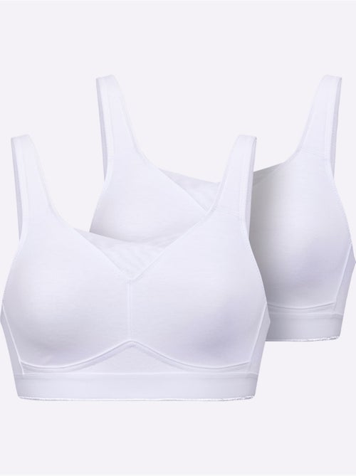 Lot de 2  - Soutien-gorge Confort Sans Armatures - Witt - Kiabi
