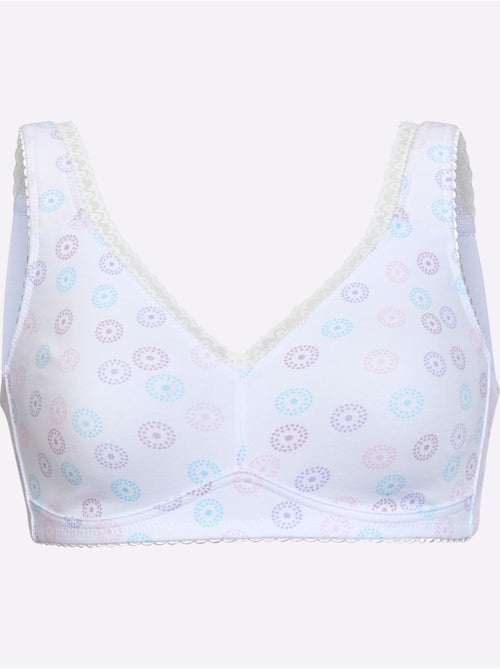 Lot de 2 - Soutien-gorge Confort Sans Armatures - Witt - Kiabi Lot de 2 - Soutien-gorge Confort Sans Armatures - Witt - Kiabi