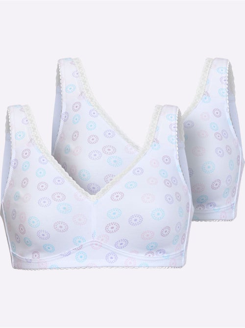 Lot de 2 - Soutien-gorge Confort Sans Armatures - Witt - Kiabi Lot de 2 - Soutien-gorge Confort Sans Armatures - Witt - Kiabi