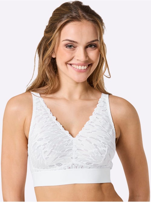 Lot de 2  - soutien-gorge confort sans armatures - witt - Kiabi