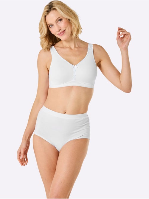 Lot de 2 - Soutien-gorge Confort Sans Armatures - Witt - Kiabi Lot de 2 - Soutien-gorge Confort Sans Armatures - Witt - Kiabi
