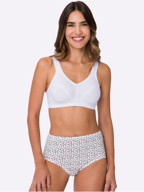 Lot de 2 - Soutien-gorge Large Sans Armatures - Moda Vilona - Kiabi Lot de 2 - Soutien-gorge Large Sans Armatures - Moda Vilona - Kiabi