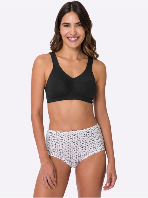 Lot de 2 - Soutien-gorge Large Sans Armatures - Moda Vilona - Kiabi Lot de 2 - Soutien-gorge Large Sans Armatures - Moda Vilona - Kiabi