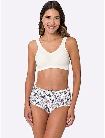 Lot de 2 - Soutien-gorge Large Sans Armatures - Moda Vilona
