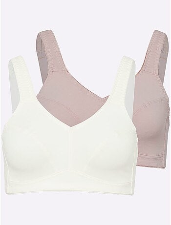 Lot de 2 - Soutien-gorge Large Sans Armatures - Moda Vilona