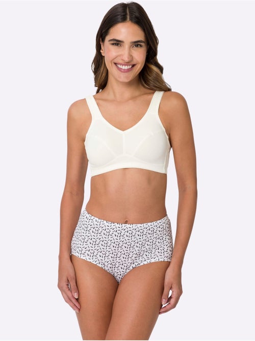 Lot de 2 - Soutien-gorge Large Sans Armatures - Moda Vilona - Kiabi Lot de 2 - Soutien-gorge Large Sans Armatures - Moda Vilona - Kiabi