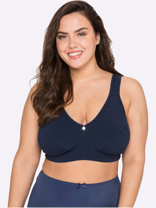Lot de 2  - soutien-gorge large sans armatures - sheego - Kiabi