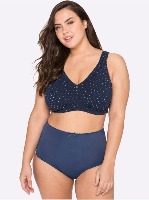 Lot de 2  - soutien-gorge large sans armatures - sheego - Kiabi