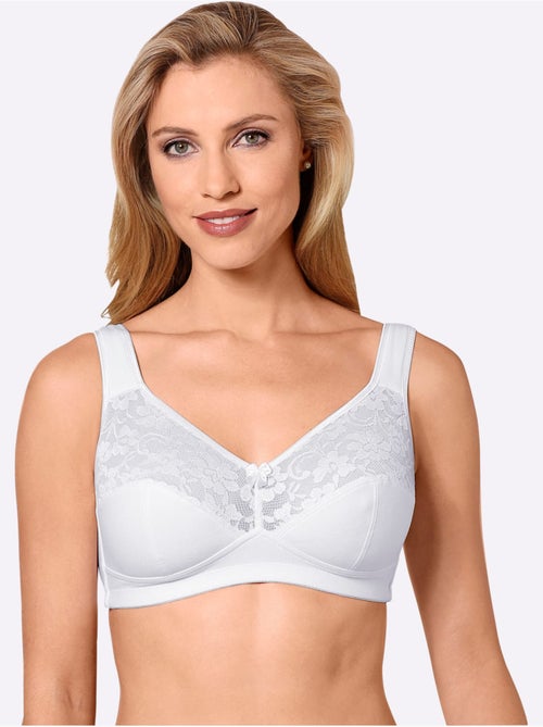 Lot de 2  - soutien-gorge large sans armatures - witt - Kiabi