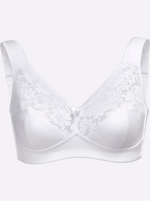 Lot de 2  - soutien-gorge large sans armatures - witt - Kiabi