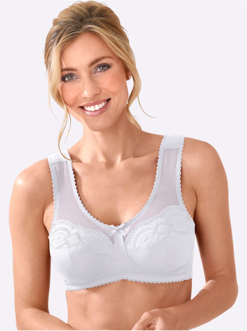 Lot de 2  - Soutien-gorge Large Sans Armatures - Witt Poudre - Kiabi