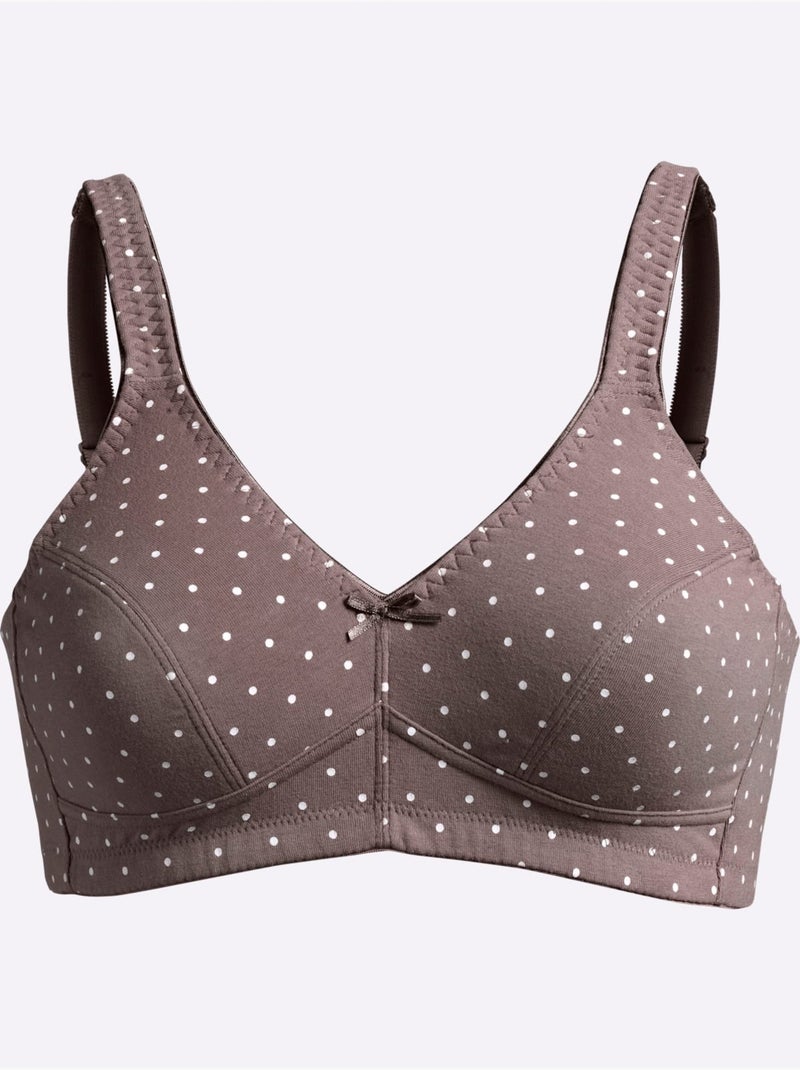 Lot de 2  - soutien-gorge sans armatures - witt Blanc Gris - Kiabi