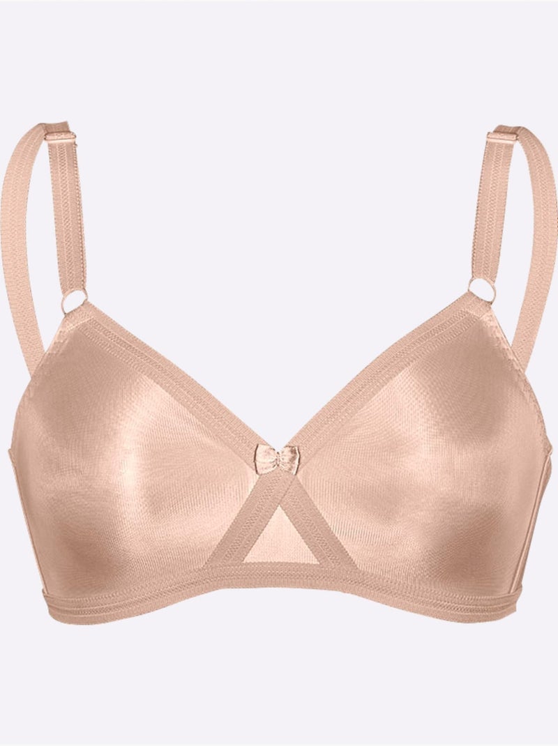 Lot de 2  - soutien-gorge sans armatures - witt Blanc Marron - Kiabi