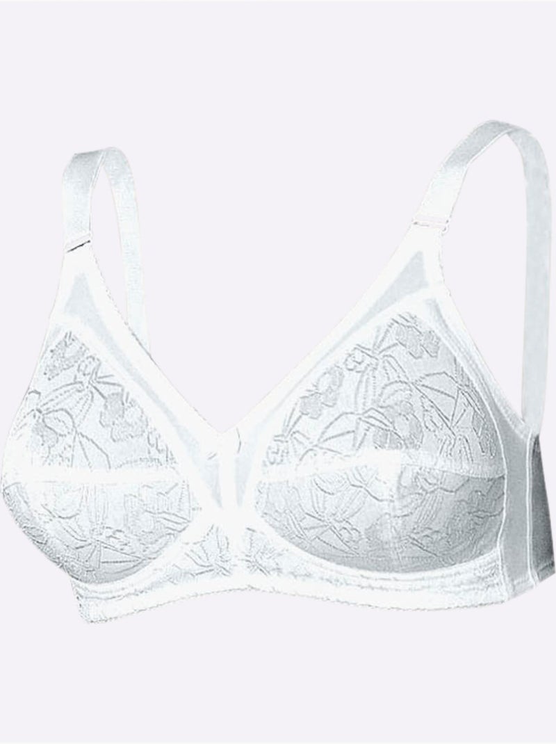 Lot de 2  - Soutien-gorge Sans Armatures - Witt Blanc - Kiabi