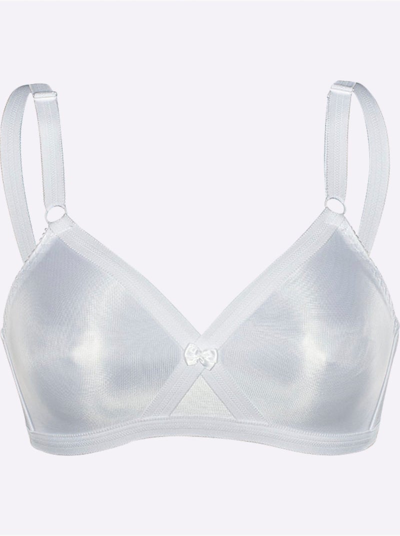 Lot de 2  - soutien-gorge sans armatures - witt Blanc Noir - Kiabi