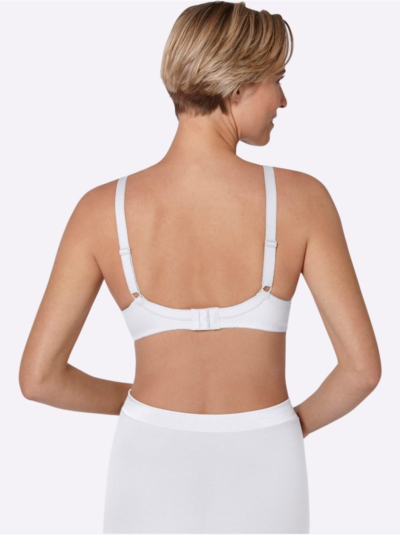 Lot de 2  - Soutien-gorge Sans Armatures - Witt Blanc - Kiabi