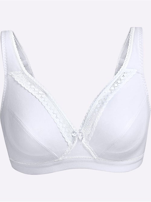 Lot de 2 - Soutien-gorge Sans Armatures - Witt - Kiabi Lot de 2 - Soutien-gorge Sans Armatures - Witt - Kiabi