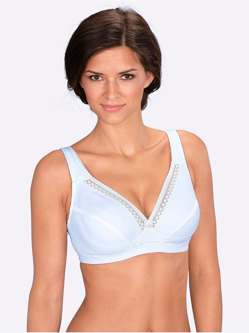 Lot de 2  - Soutien-gorge Sans Armatures - Witt Blanc - Kiabi
