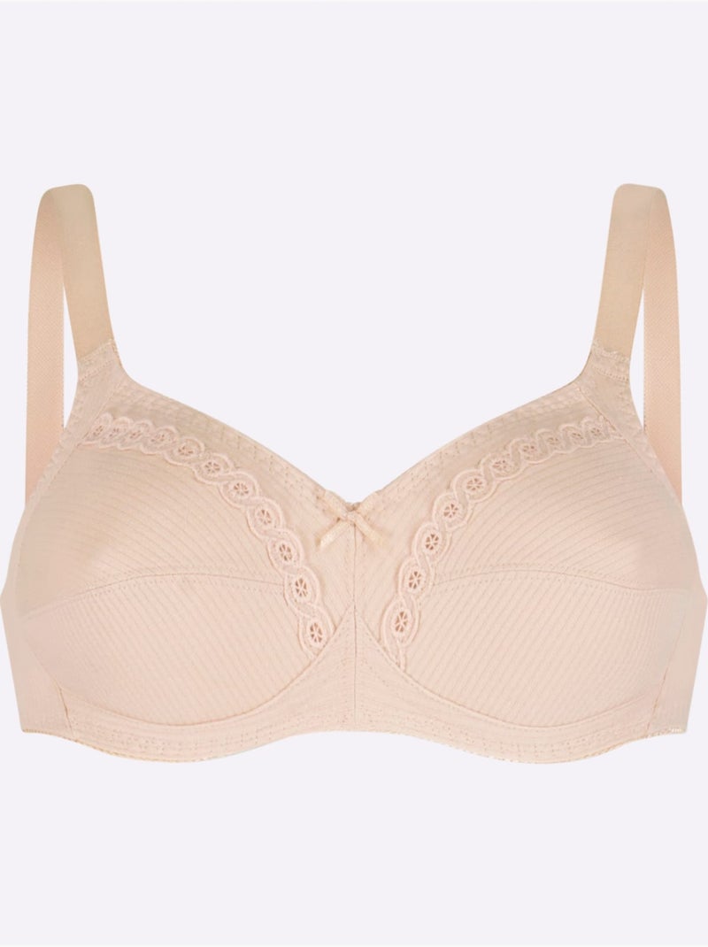 Lot de 2  - Soutien-gorge Sans Armatures - Witt Marron - Kiabi