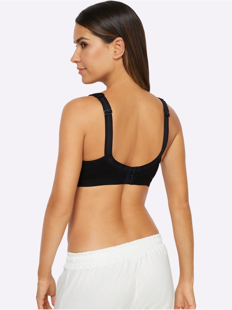 Lot de 2  - Soutien-gorge Sans Armatures - Witt Noir - Kiabi