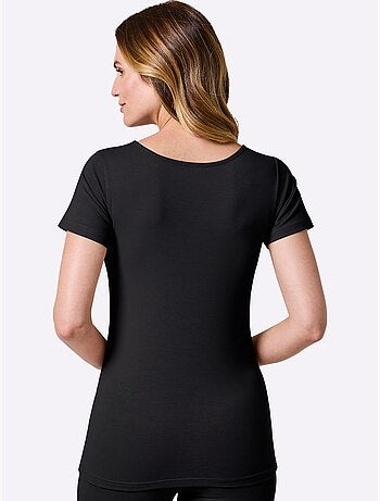 Lot de 2 - t-shirt jersey fin - manches courtes - witt