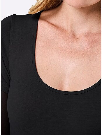 Lot de 2 - t-shirt jersey fin - manches courtes - witt