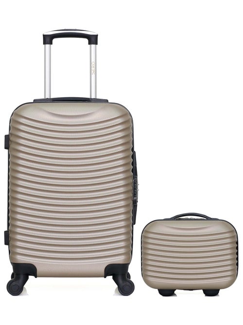 Lot de 2 - Valise cabine et vanity ETNA - Kiabi