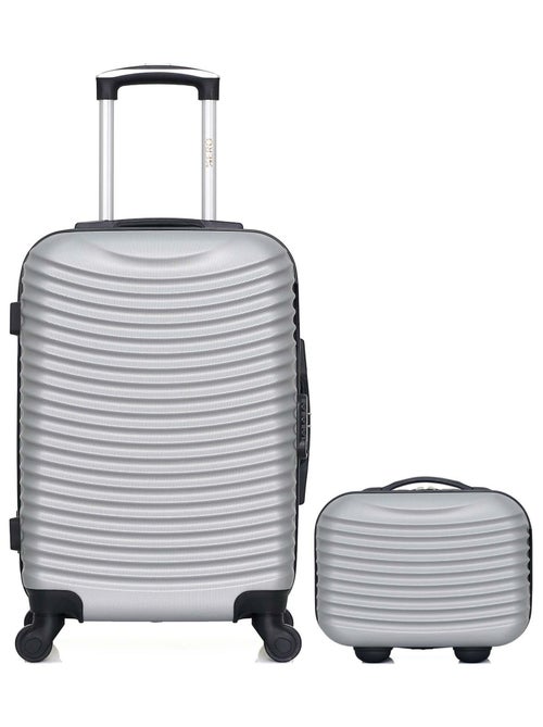 Lot de 2 - Valise cabine et vanity ETNA - Kiabi