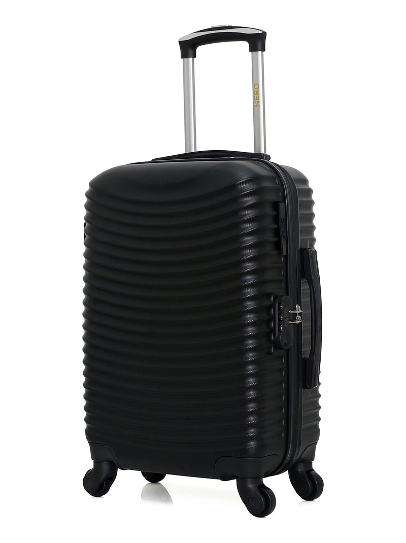 Lot de 2 - Valise cabine et vanity ETNA Noir - Kiabi