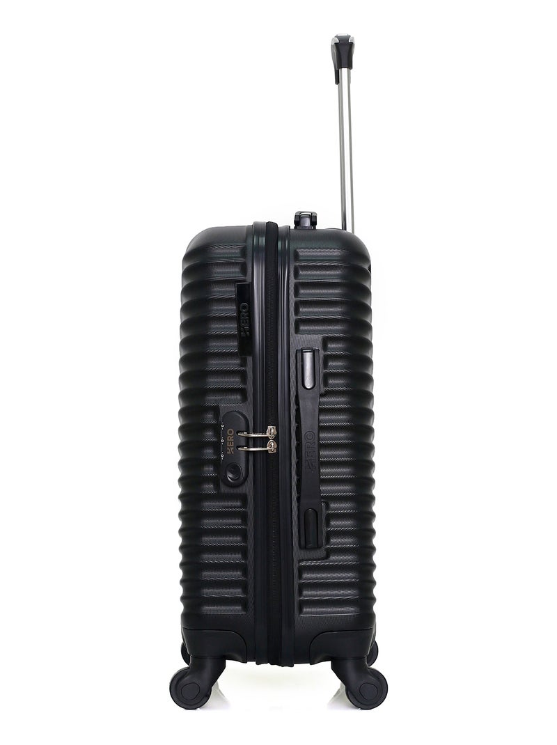 Lot de 2 - Valise cabine et vanity ETNA Noir - Kiabi