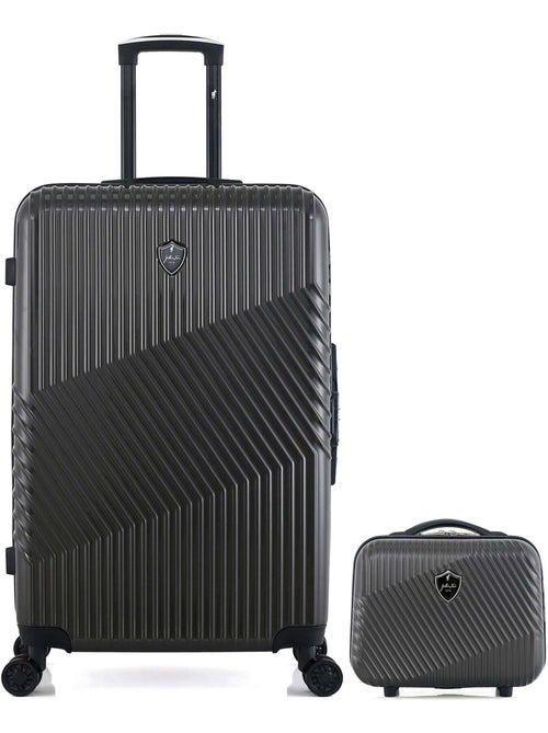 Lot de 2 - Valise grand format et vanity PETER - Kiabi