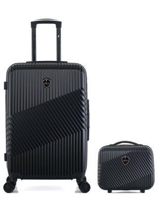 Lot de 2 - Valise weekend et vanity PETER