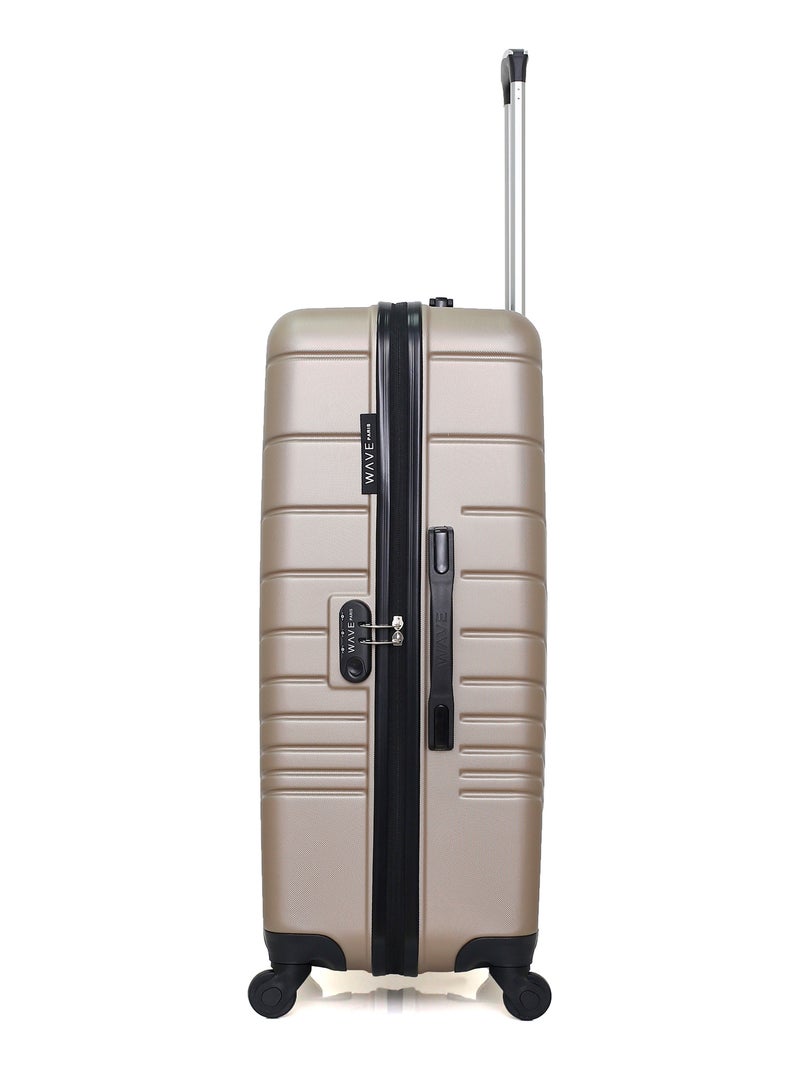 Lot de 2 - Valises grand format et cabine TIGRE Beige - Kiabi